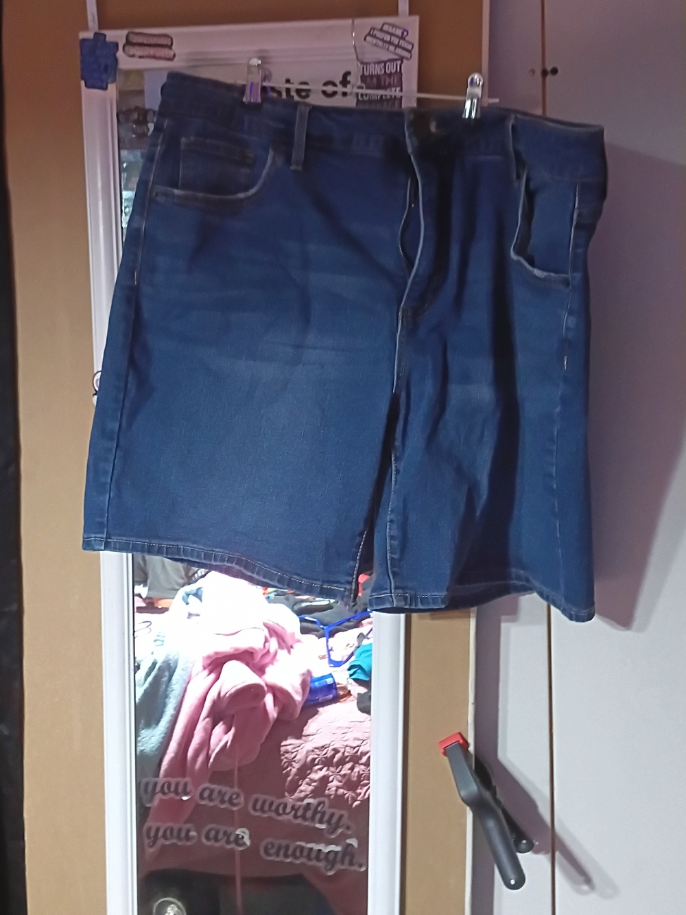 Cato Dark Blue Denim Jean Shorts